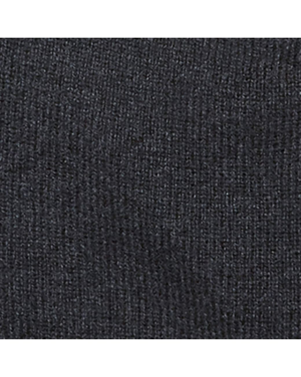 Brunello Cucinelli Blue Cashmere Ribbed Beanie