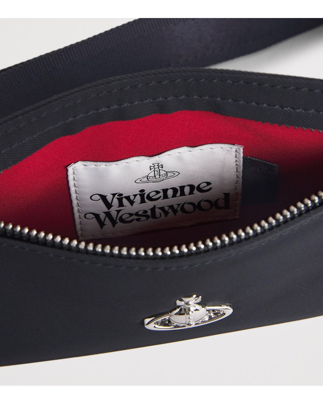 Vivienne Westwood Double Pouch Orb Belt Bag in Black for Men | Lyst