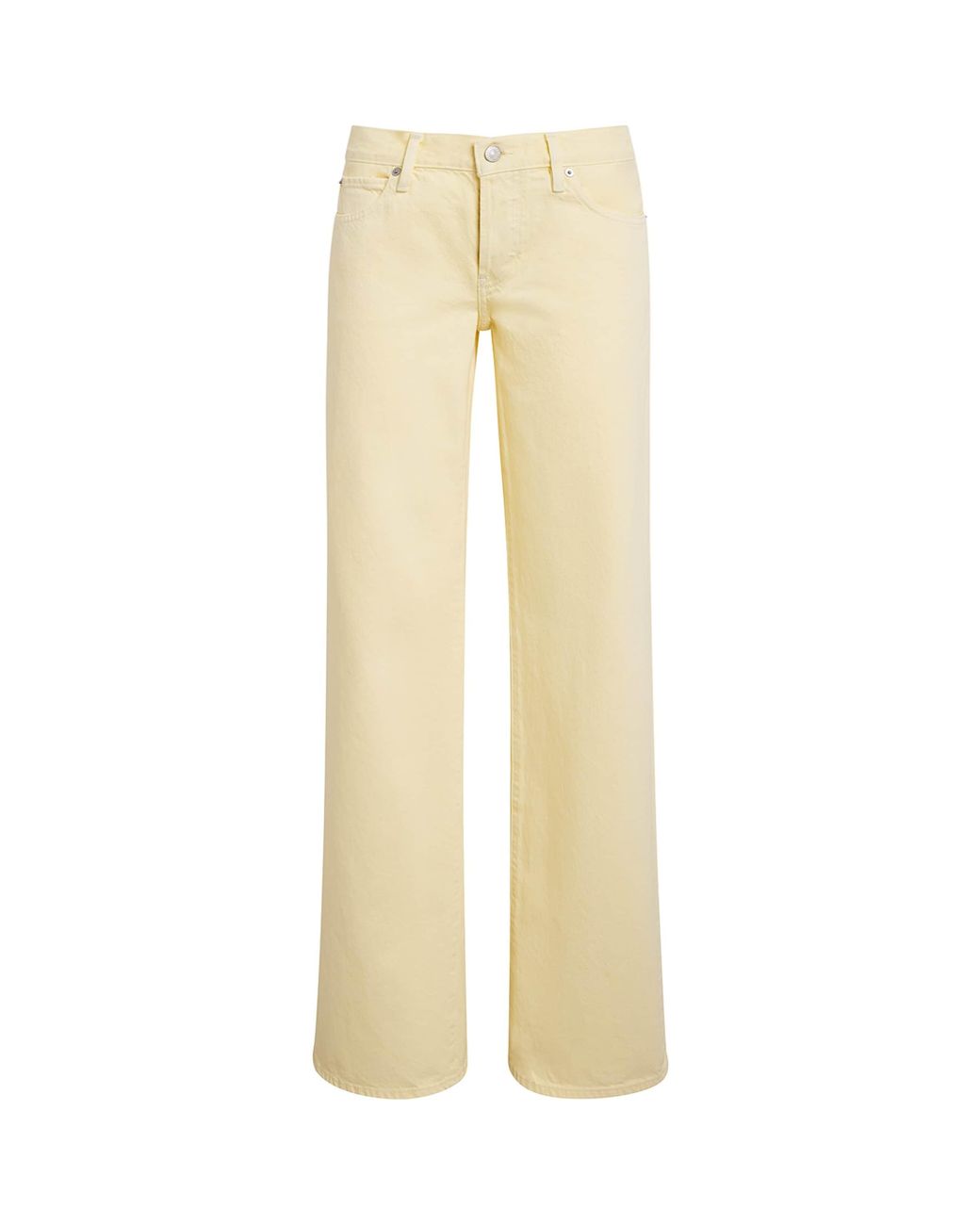 FRAME Natural The Pixie Wide-Leg Jeans