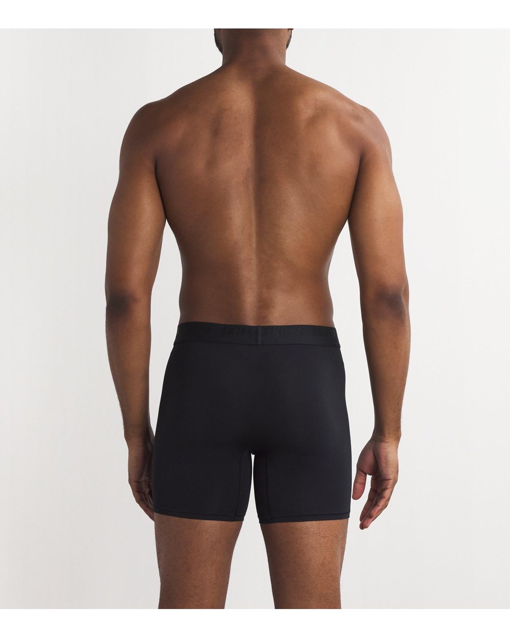 Skims Black Stretch Boxer Briefs for men