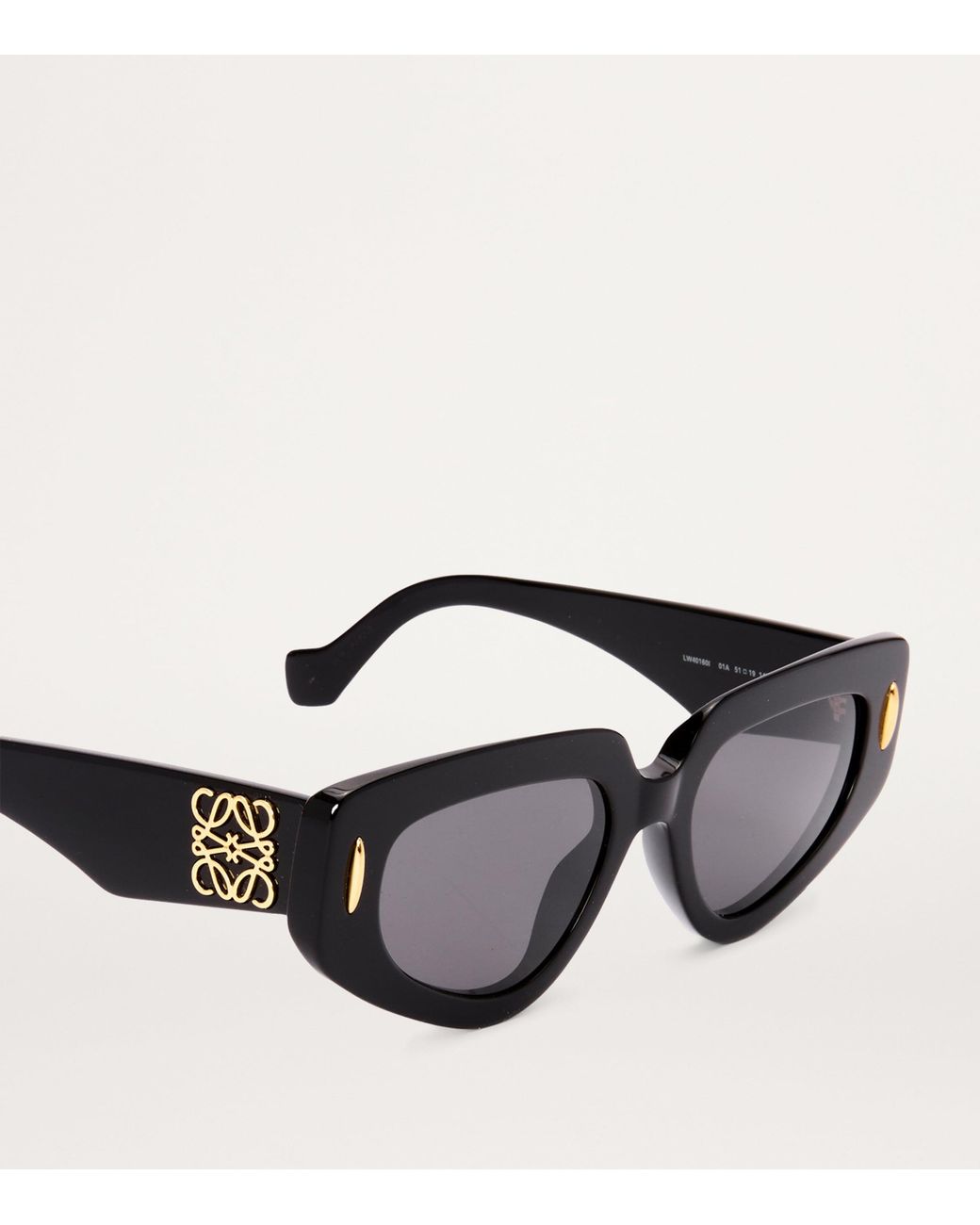 Loewe Black Butterfly Screen Sunglasses