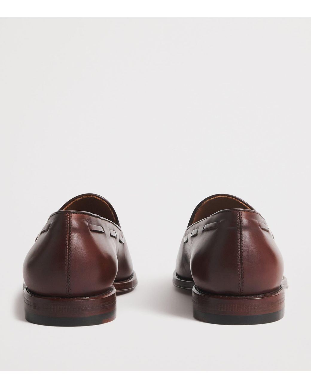 Polo Ralph Lauren Brown Leather Tasselled Maestra Loafers