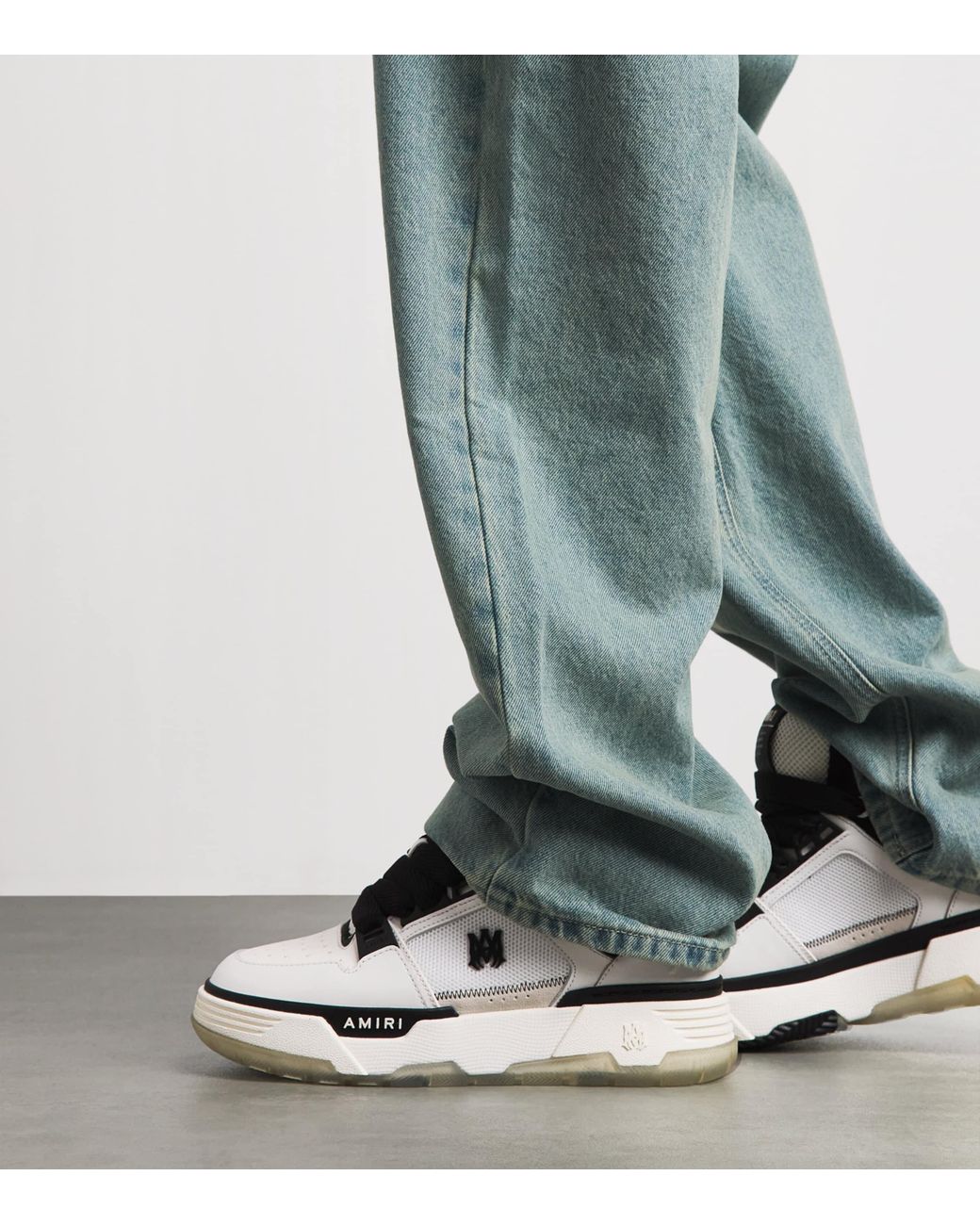 Amiri White Leather Ma-1 Sneakers for men
