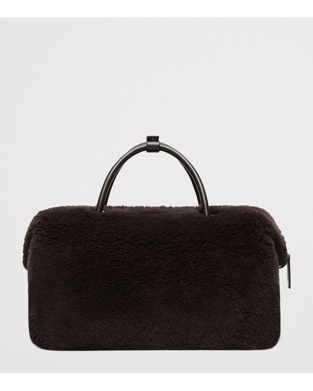 Max Mara Black Teddy Top-Handle Bag