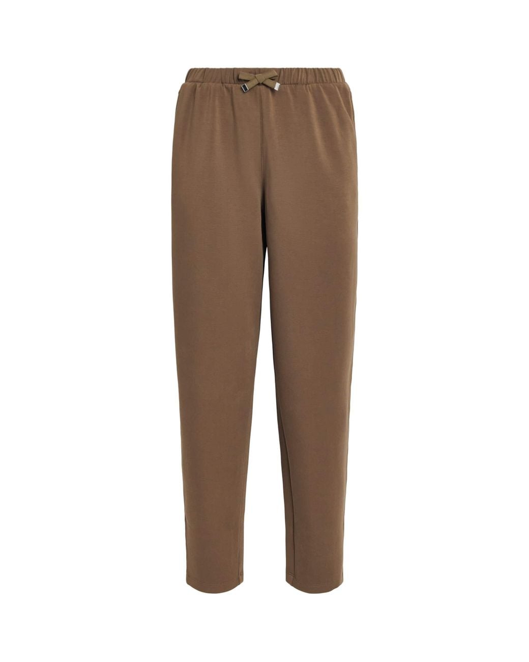 Varley Brown Barrel-Leg Wilfred Sweatpants