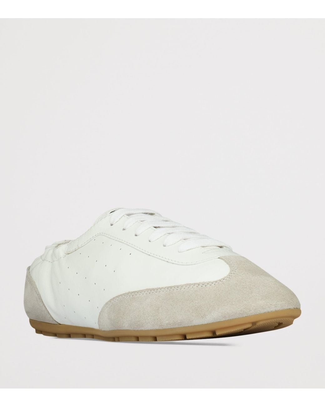 Saint Laurent White Lewis Sneakers