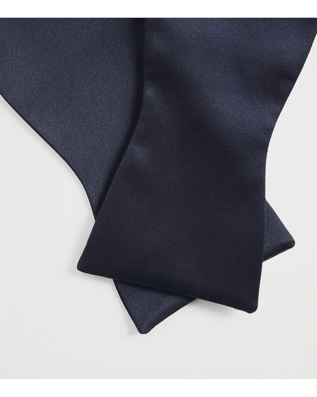 Brioni Blue Silk Bow Tie for men