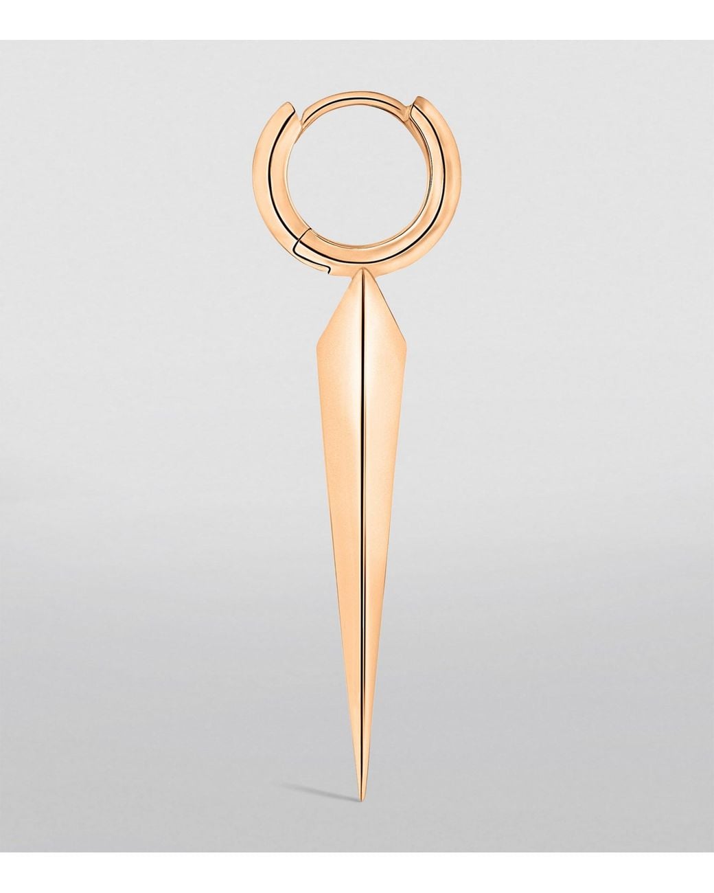 Maria Tash Metallic Faceted Grand Spike Hoop Earring