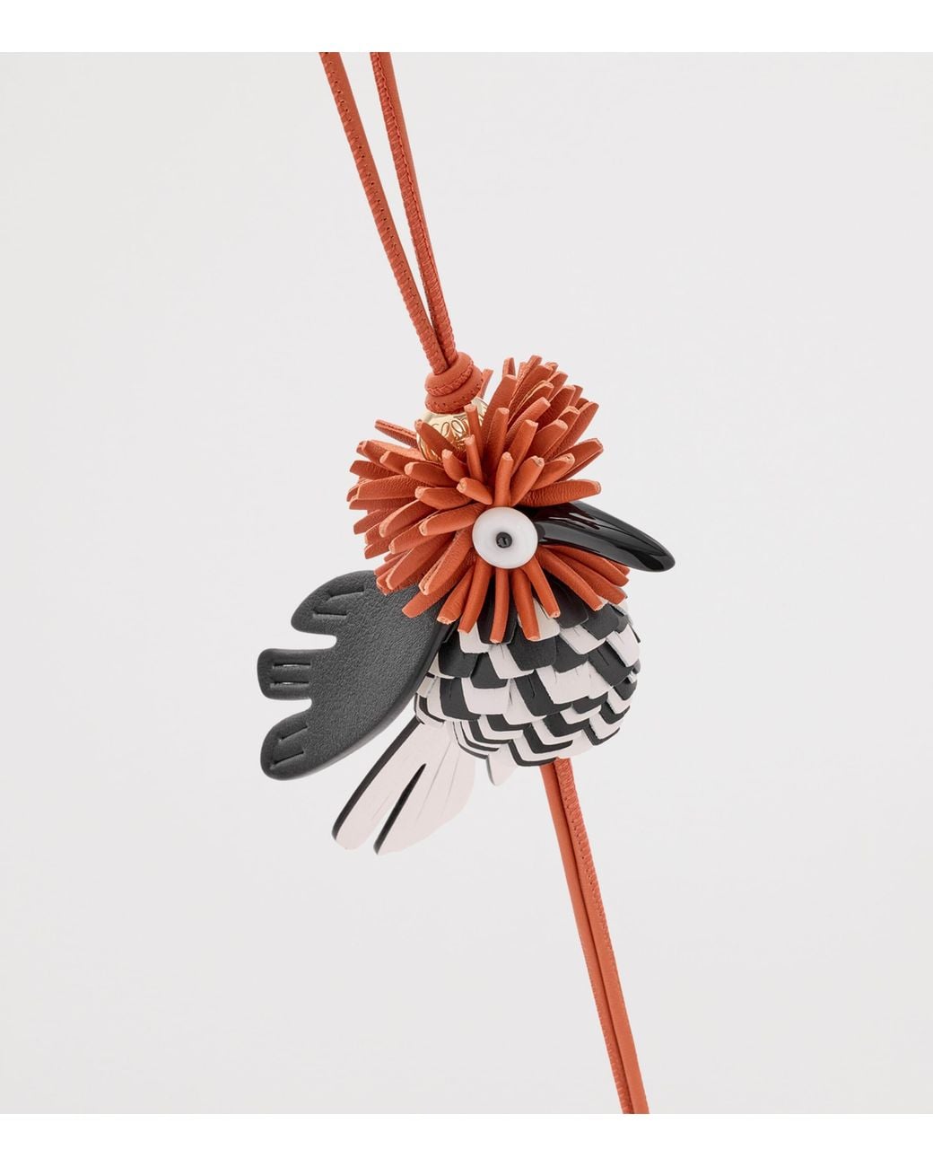 Loewe White X Paula's Ibiza Bird Bag Charm