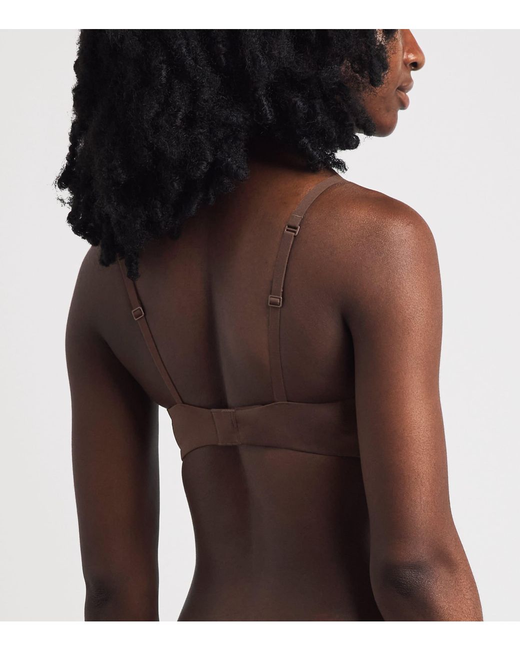 Skims Brown Wireless Form T-Shirt Bra