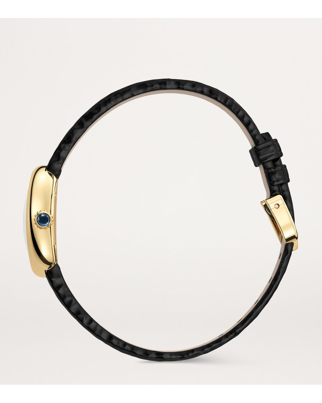 Cartier Metallic Mini Baignoire Watch