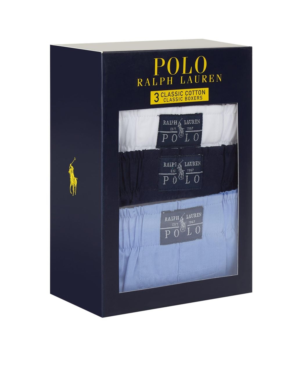 Polo Ralph Lauren Blue Classic Cotton Boxer Shorts for men