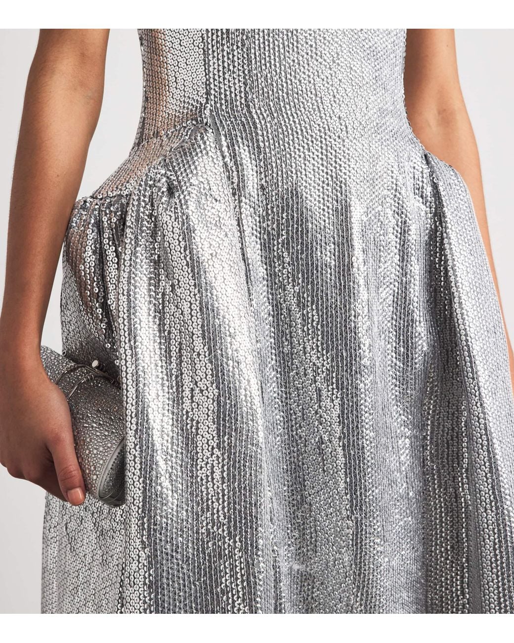 16Arlington Gray Sequin Virona Gown