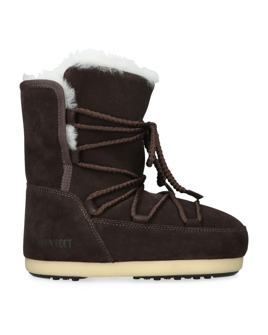 Moon Boot Black Suede Evx Ankle Boots