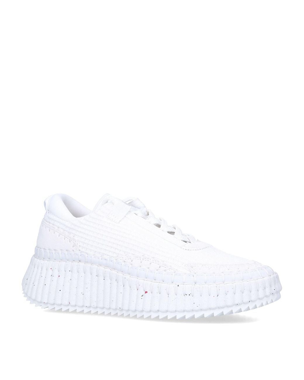 Chloé White Nama Runner Sneakers