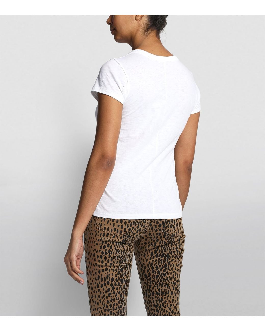 Rag & Bone White Cotton T-shirt