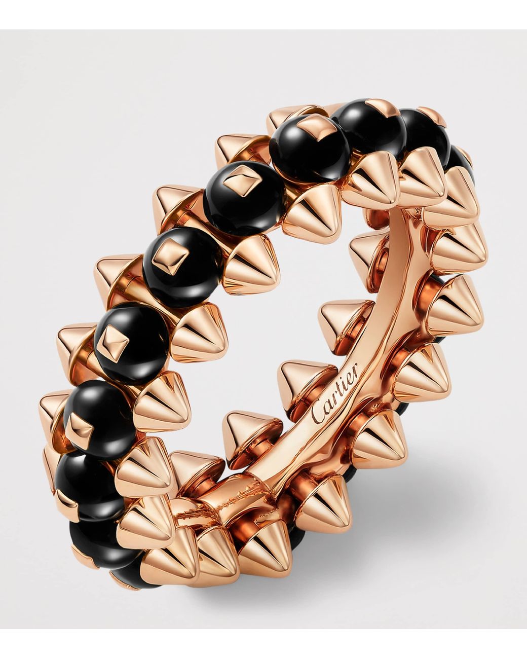 Cartier Brown And Onyx Clash De Ring