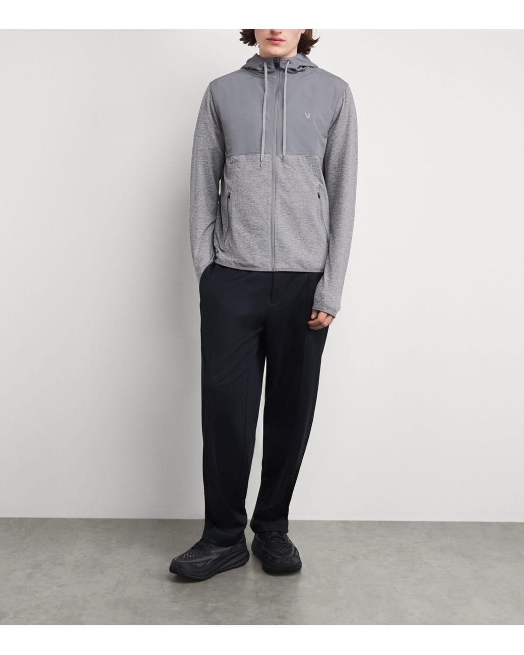 vuori Gray Sunday Element Jacket for men
