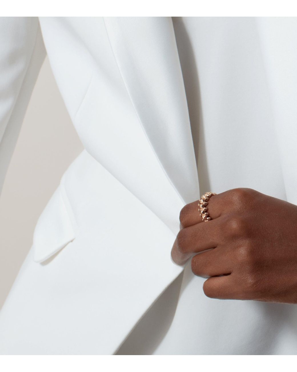 Cartier Brown Medium Clash De Ring