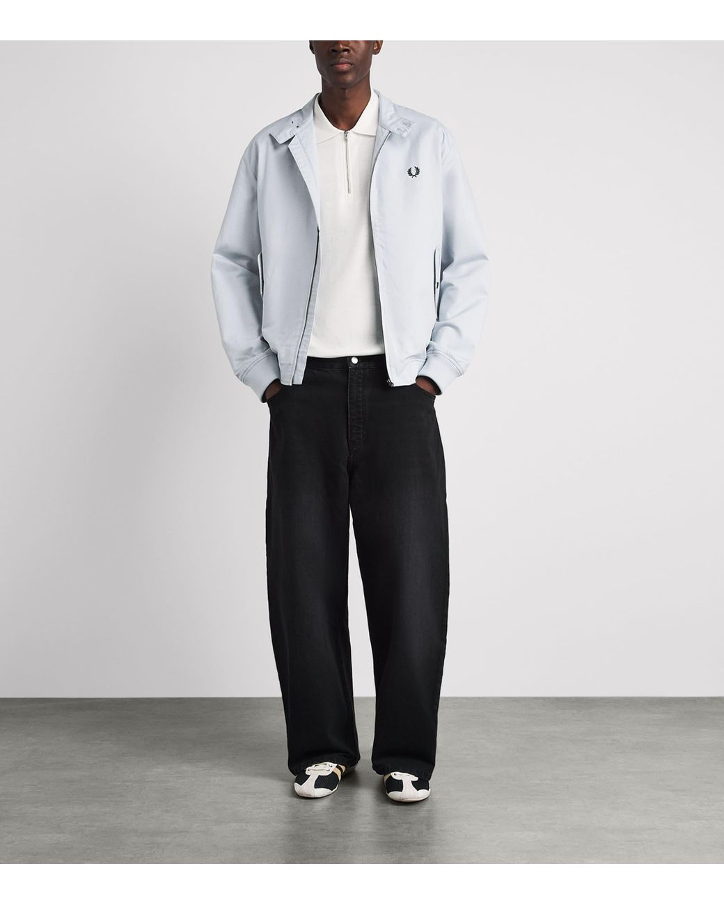 Fred Perry White Cotton Piqué Polo Shirt for men