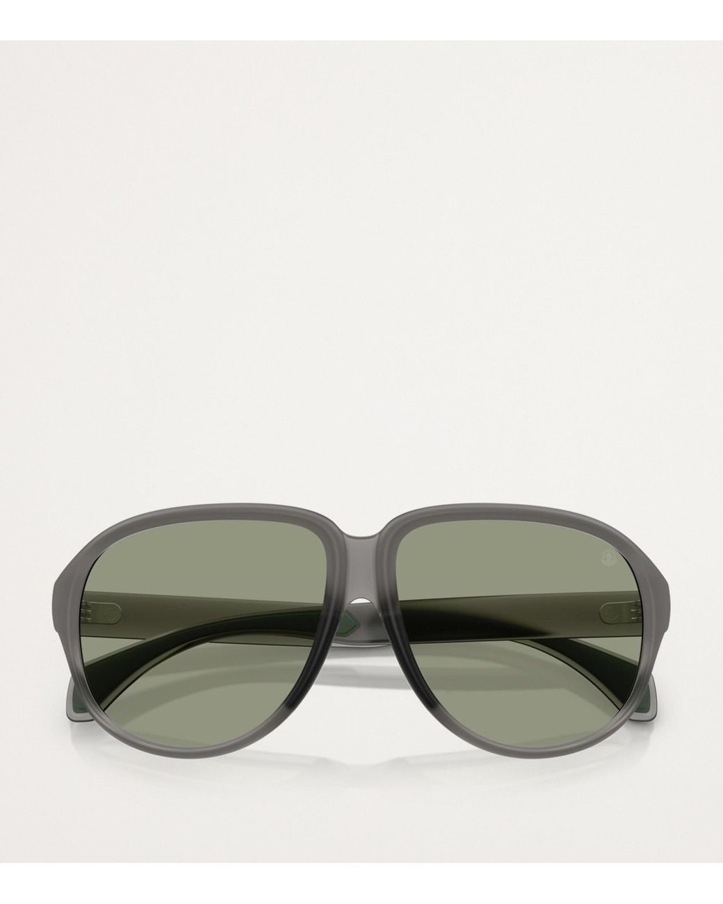 Moncler Green Injected Halcyonne Me8001 Sunglasses
