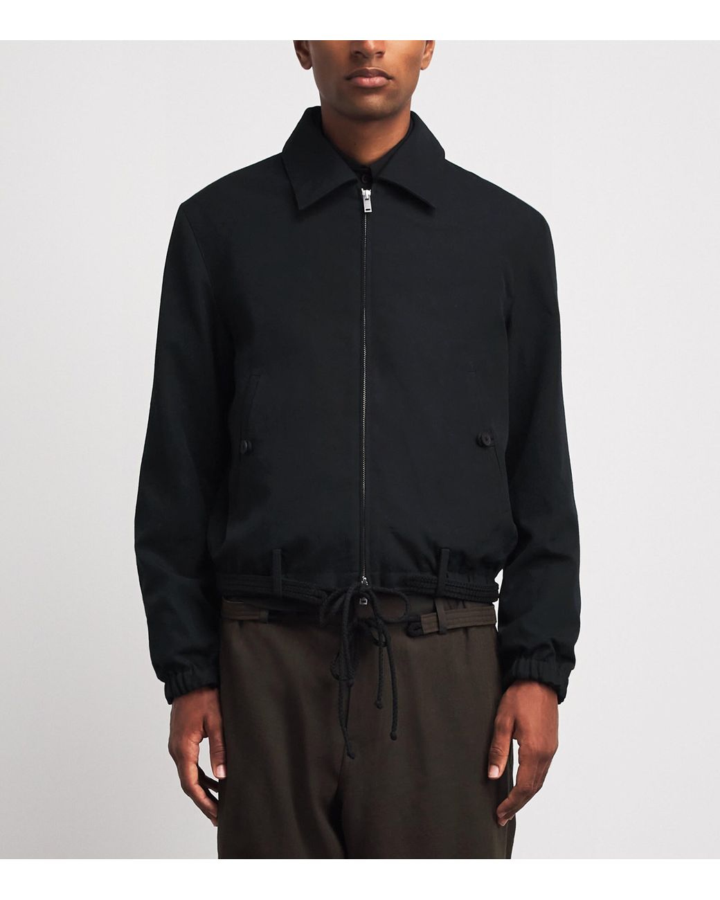 Craig Green Black Wool Twill Utility Jacket for men