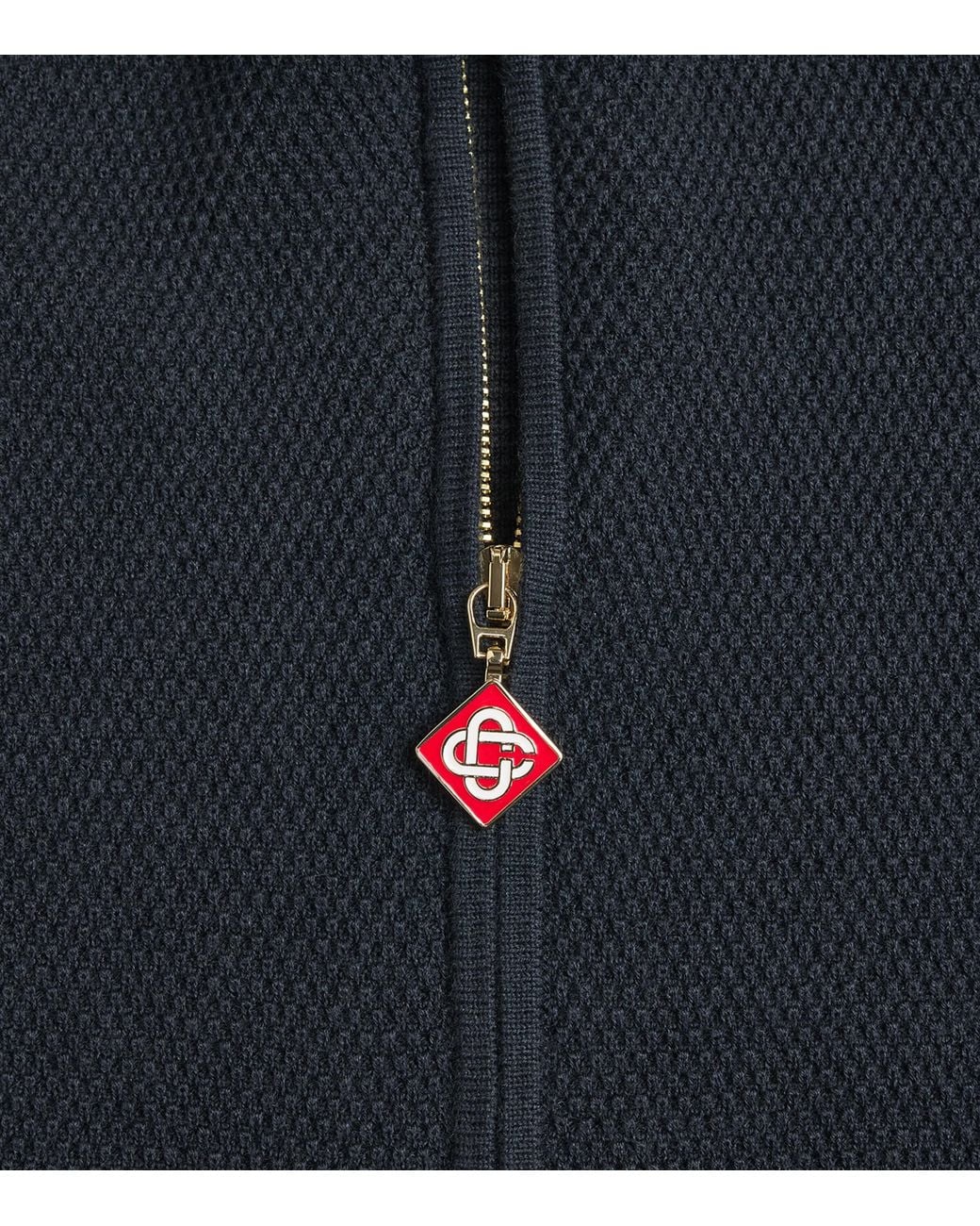 Casablanca Blue Café Culture Track Jacket for men