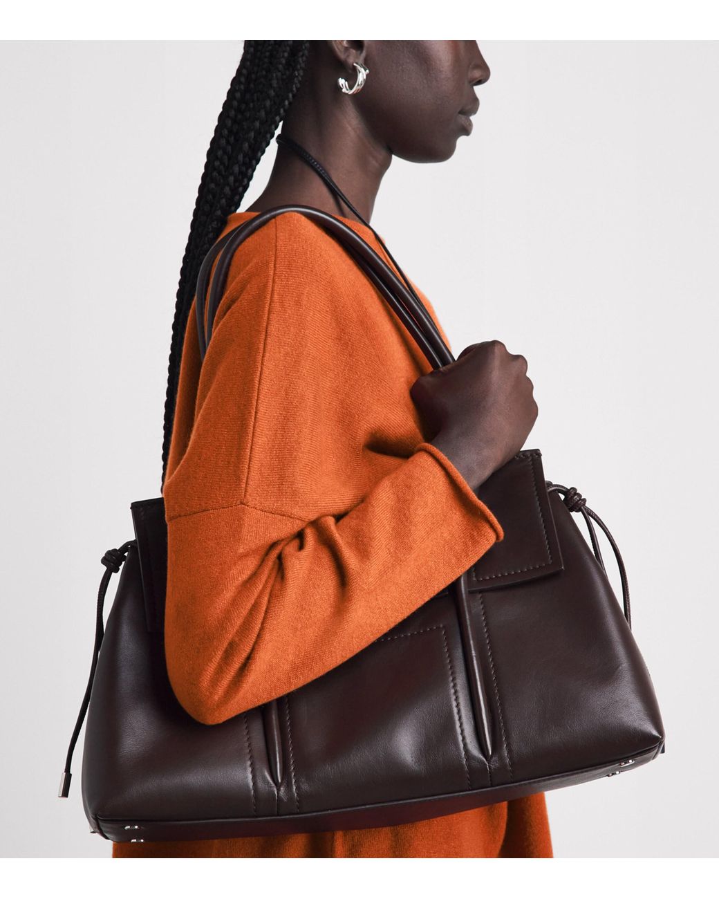 Eskandar Orange Cashmere Sweater