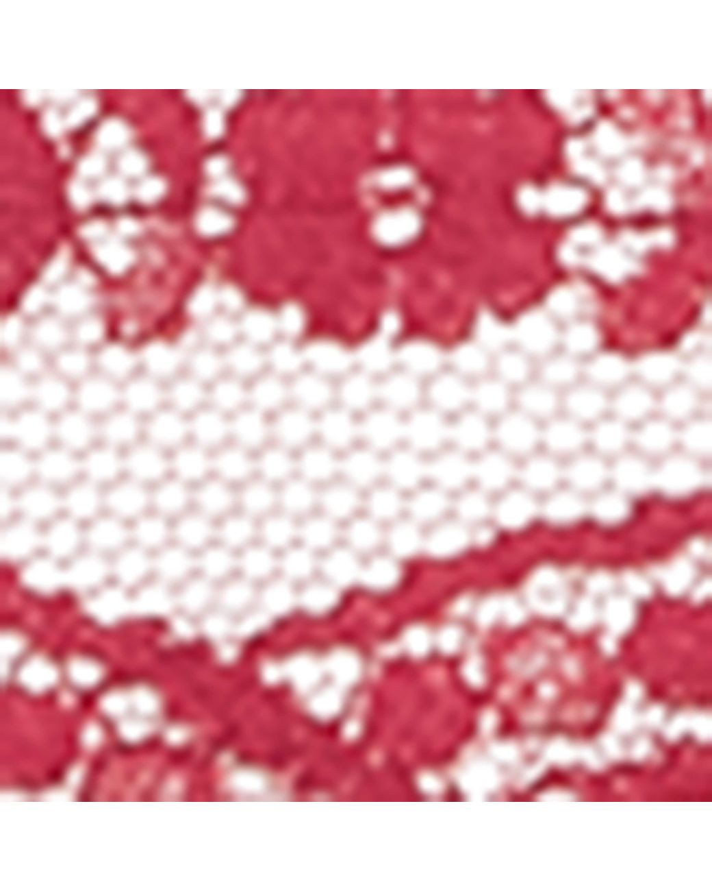 Coco De Mer Red Lace Renata Bodysuit