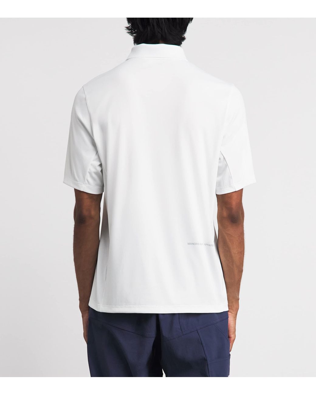 Manors White Course Polo Shirt for men