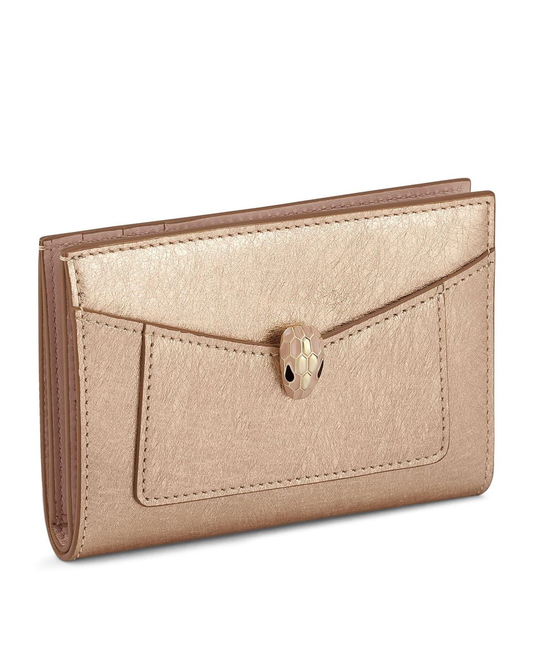 BVLGARI Natural Serpenti Forever Folded Card Holder