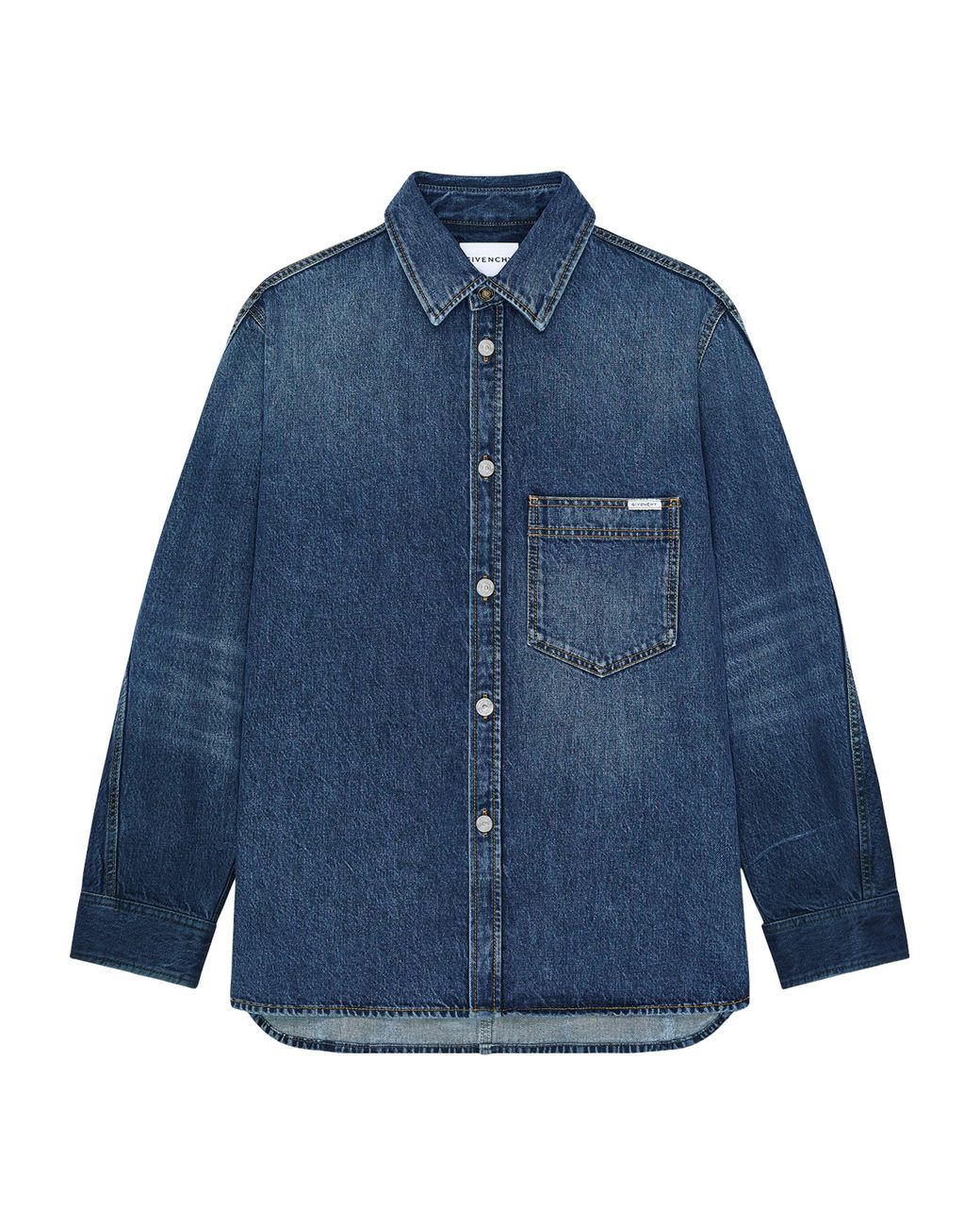 Givenchy Blue Denim Shirt for men
