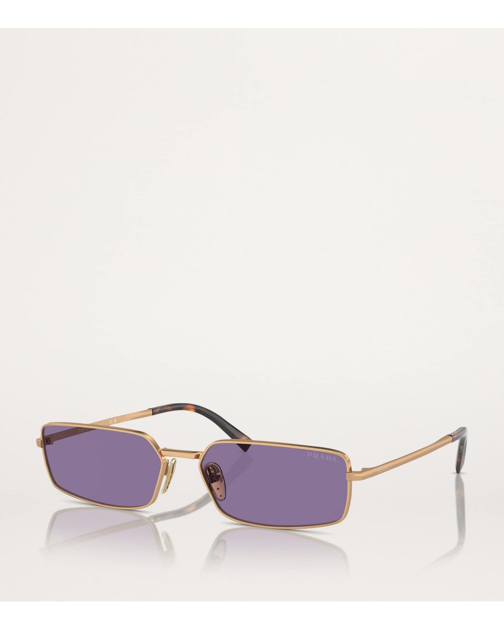 Prada Purple Metal Pra60S Sunglasses
