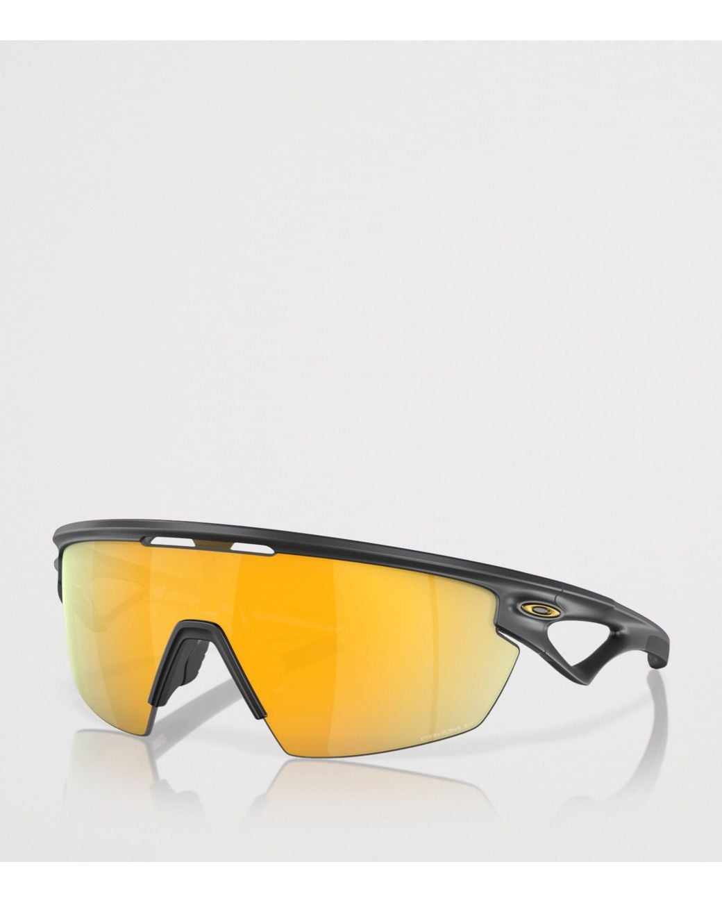 Oakley Yellow Sphaera Shield Sunglasses