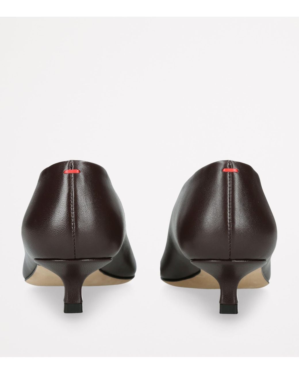 Aeyde Brown Leather Clara Pumps 20