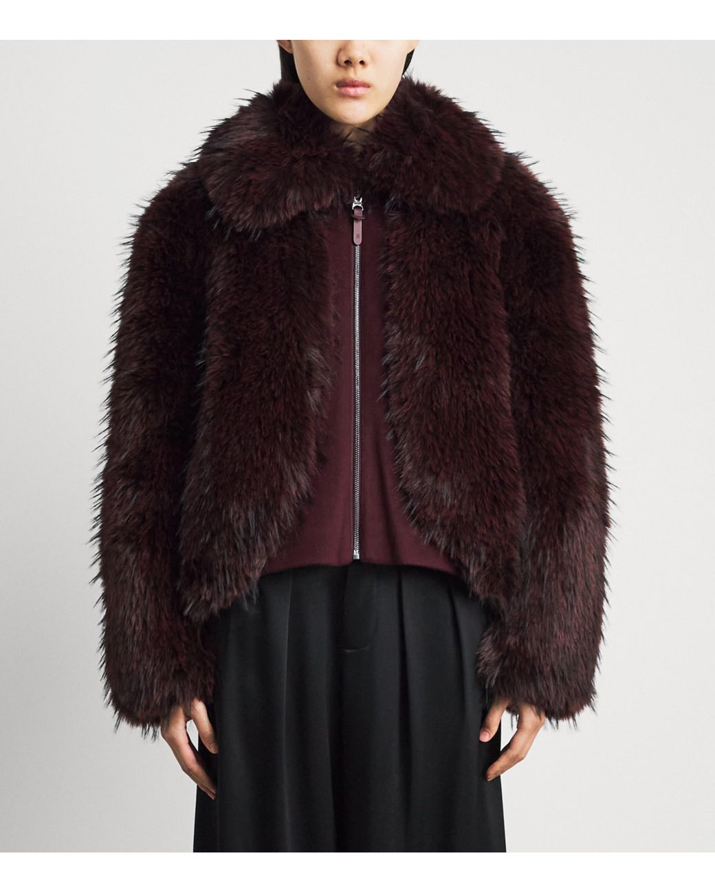 Mackage Brown Faux Fur Nanny Jacket