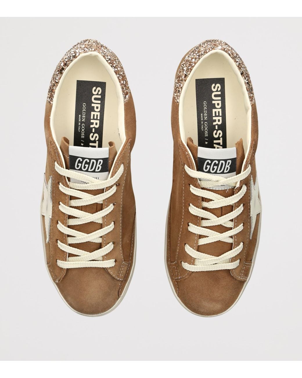 Golden Goose Deluxe Brand Brown Suede Superstar Sneakers