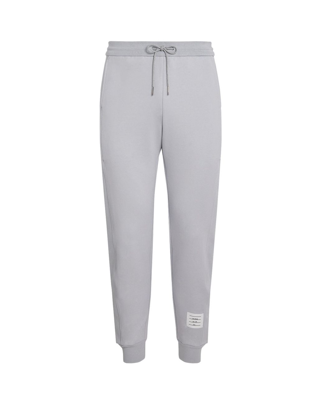 Thom Browne Gray Cotton 4-Bar Sweatpants for men