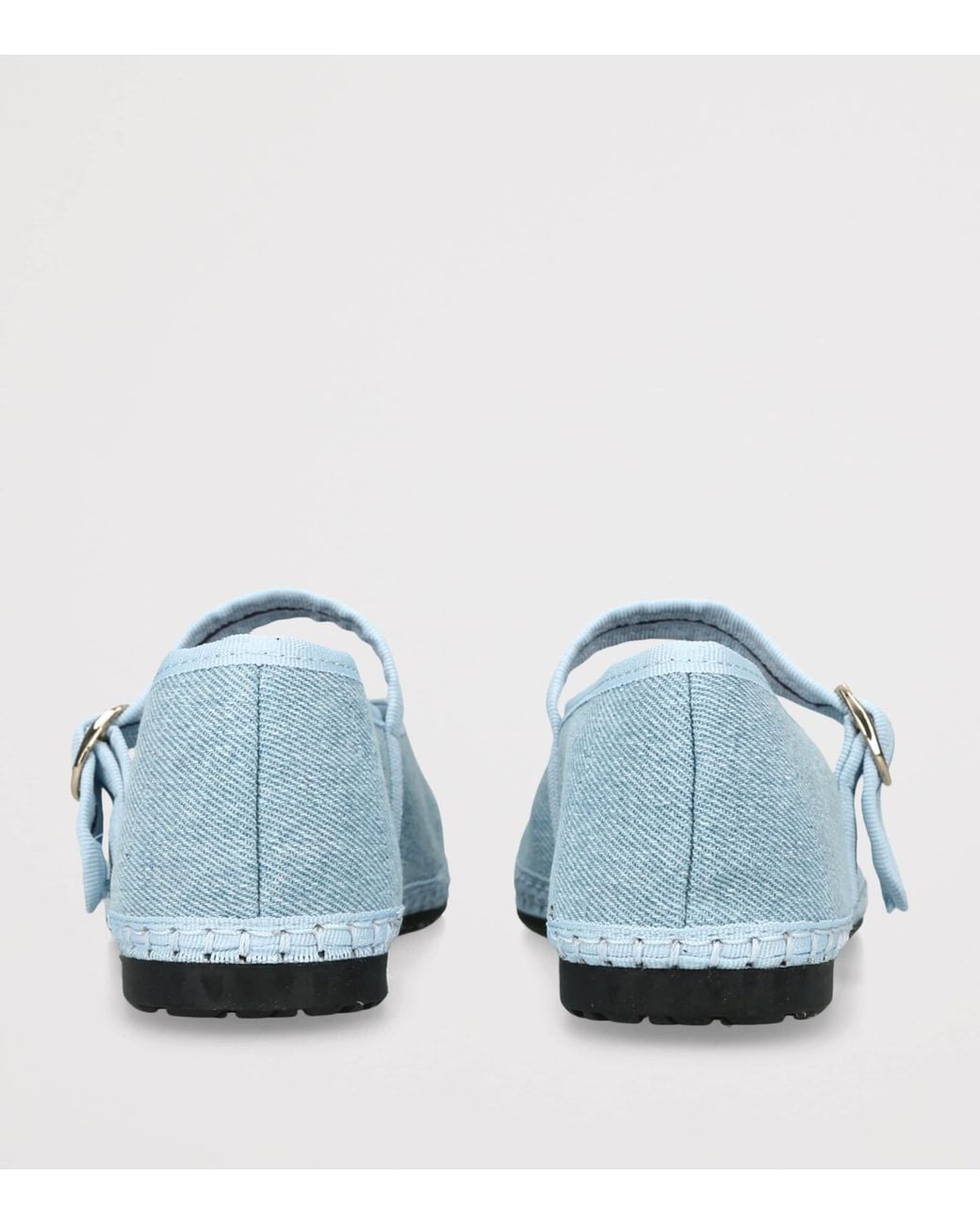 Flabelus Blue Denim Pierre Mary Janes