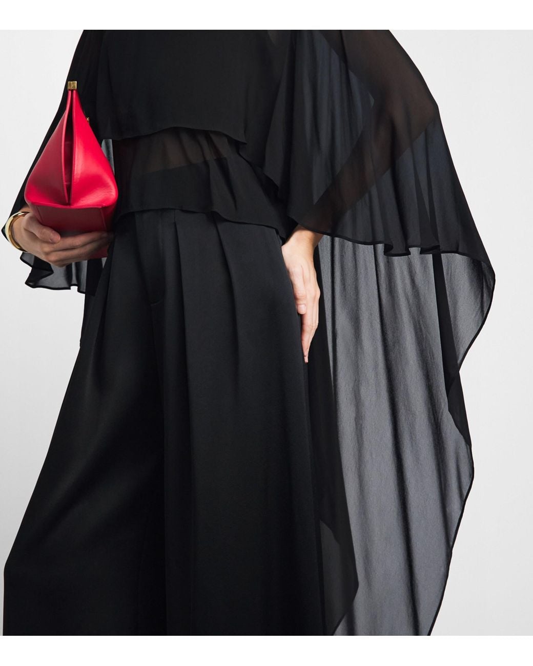 Toccin Black Deia Cape Top