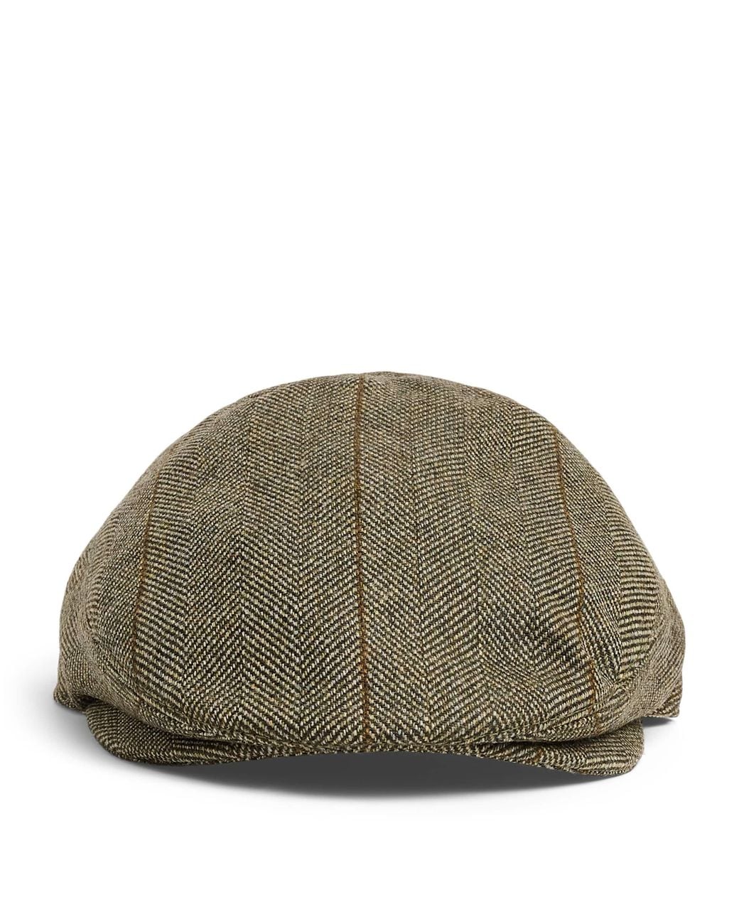 James Purdey & Sons Green Wool-Blend Tweed Litton Cap for men