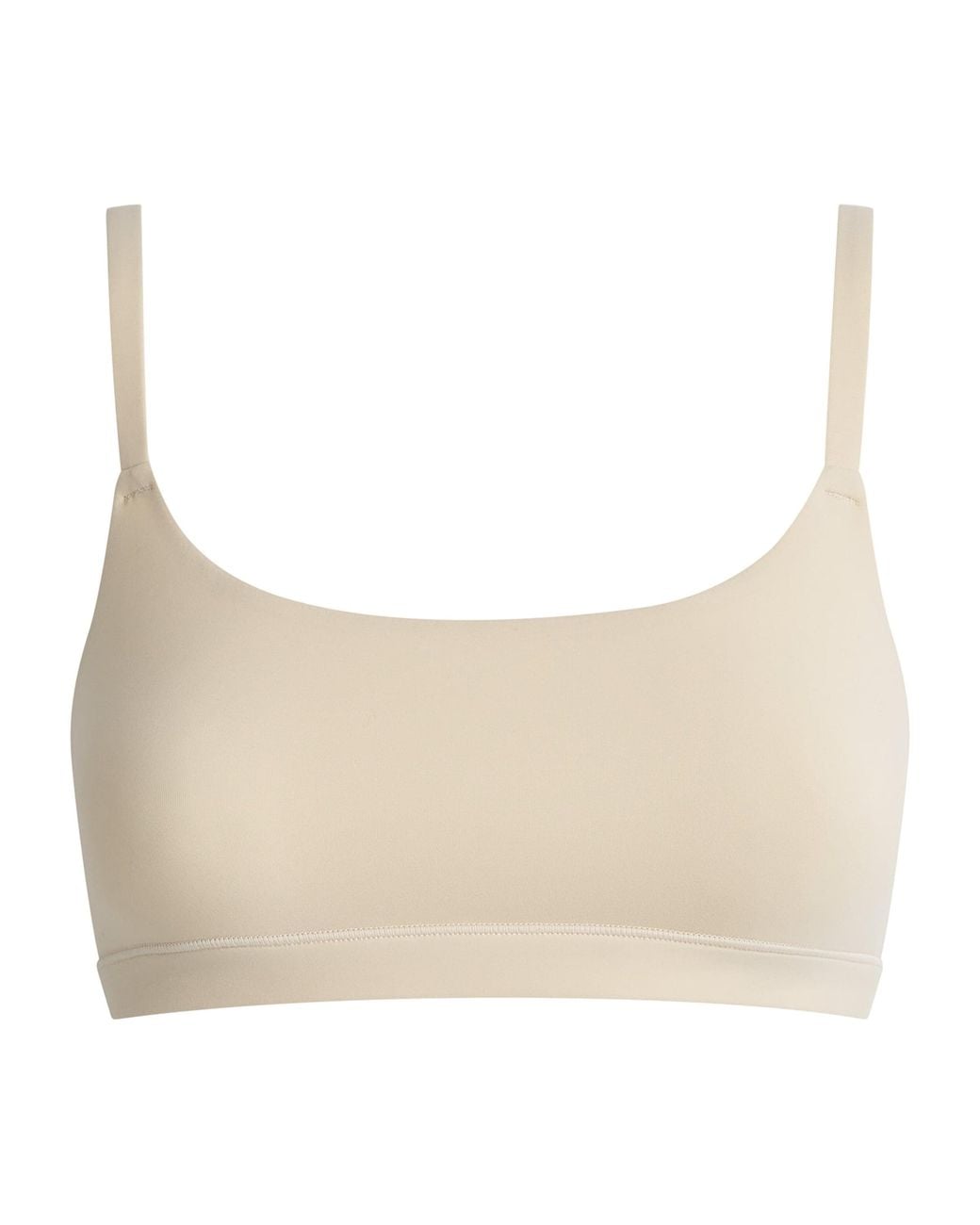 Skims Natural Fits Everybody Scoop-Neck Bralette