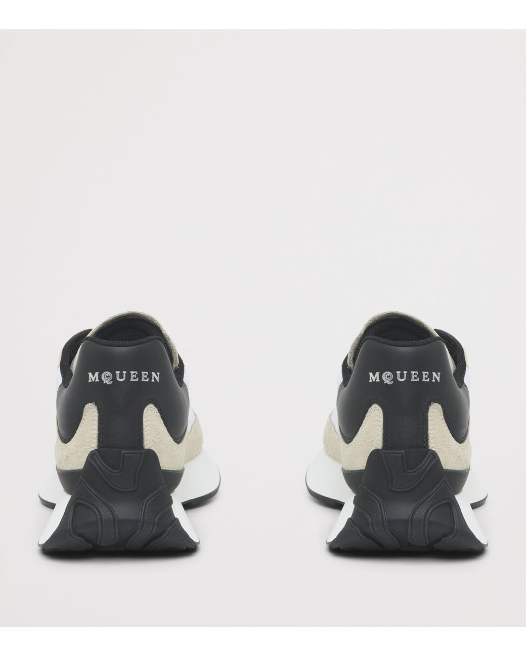 McQueen White Sprint Runner Sneakers for men