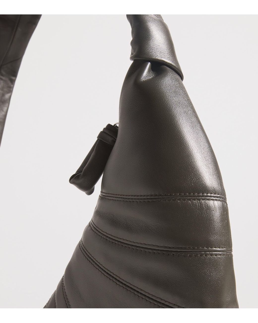 Lemaire Metallic Small Nappa Leather Croissant Bag