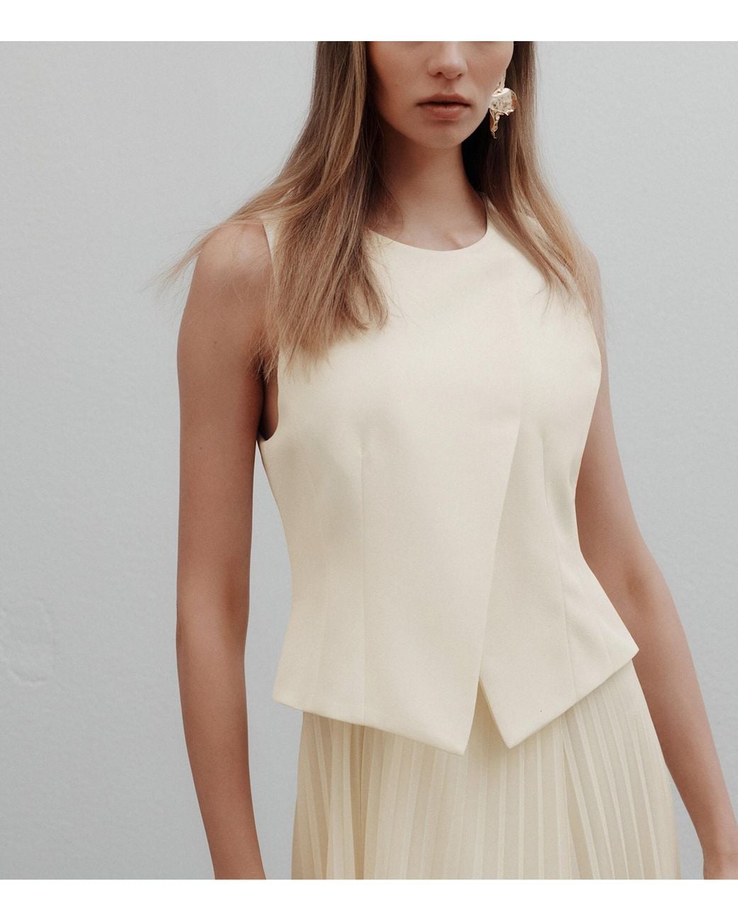 Marella Natural Two-Piece Effect Maxi Dress