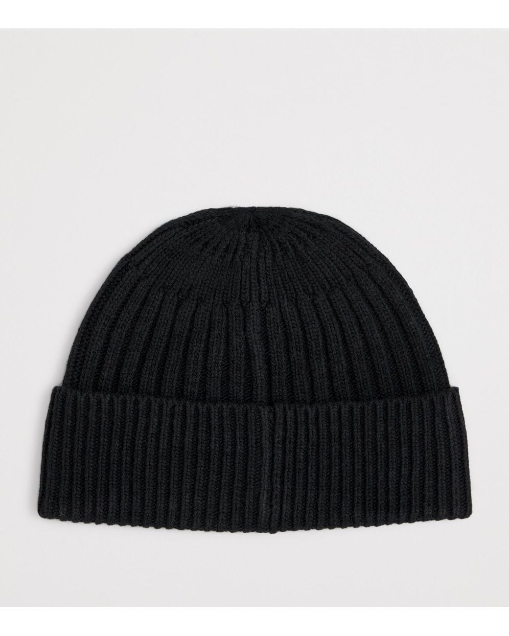 Polo Ralph Lauren Black Ribbed Polo Bear Beanie for men