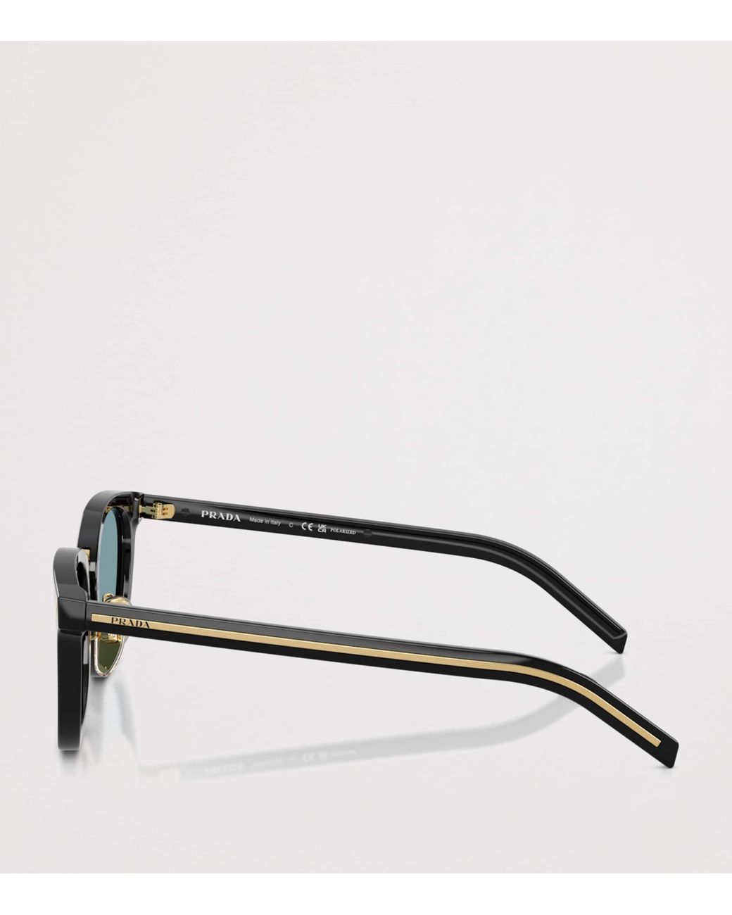 Prada Black Pr C01Sd Cat-Eye Sunglasses for men