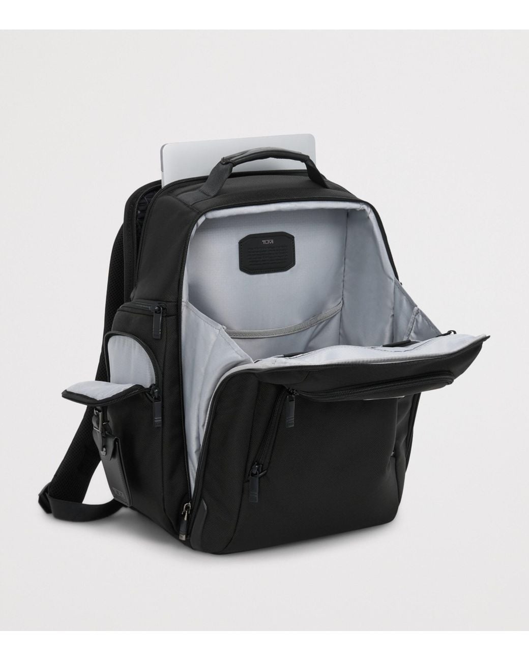 Tumi Black Alpha 4 Brief Pack Backpack