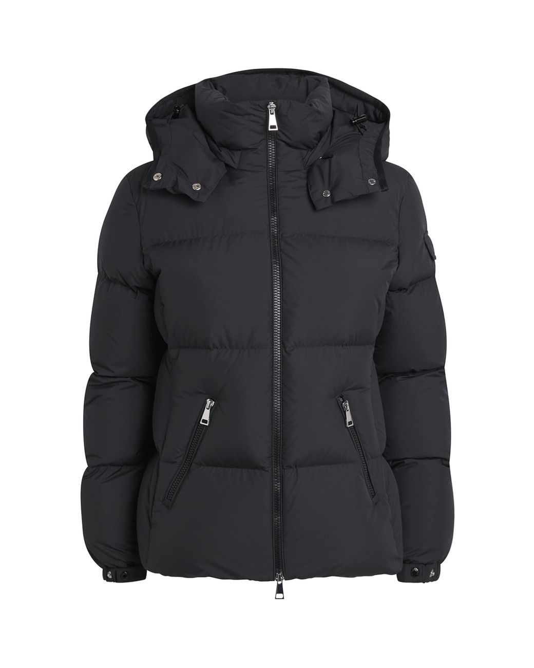Moncler Black Down Quilted Fourmines Jacket