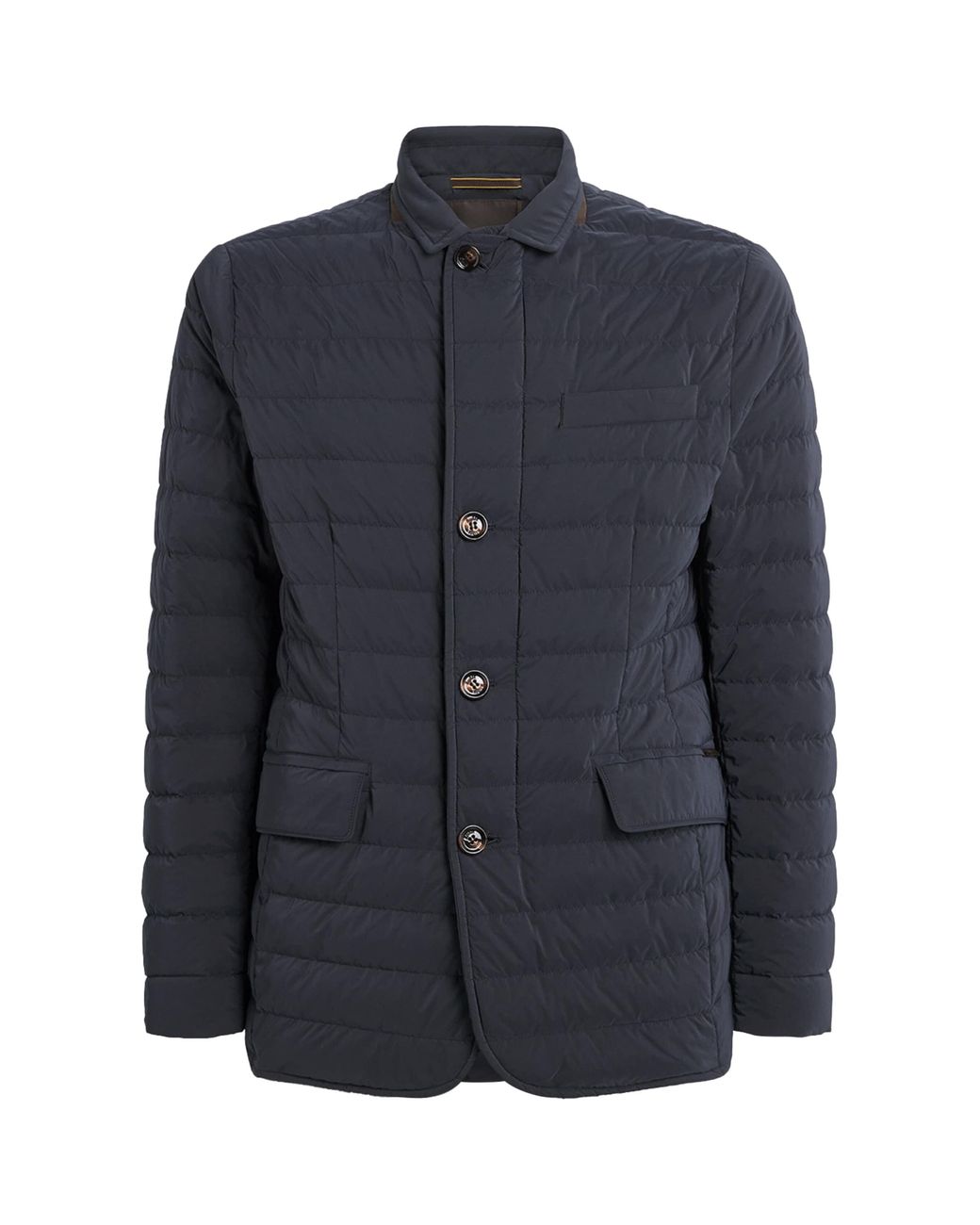 Moorer Blue Quilted Zavyer Jacket for men